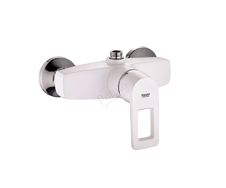 Смеситель д/душа "Potato" P2030-7 (белый) *1/10