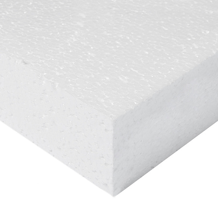 Пенополистирол ППС10 ТУ плот. 8 кг/м3 (100*1000*1000мм)*1уп = 6 шт =0,6 м3=6 м2  *1/4