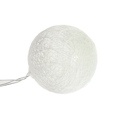 Гирлянда Нить 5м 20LED белый Клубки серо-розовые прозрачная нить 200V IP20 5985175  *1/20