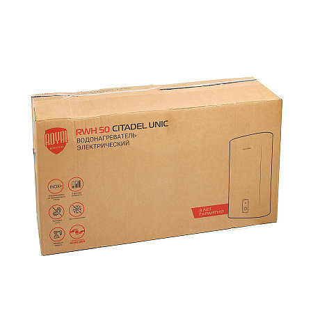 Водонагреватель электрический накопительный Royal Thermo RWH 50 Citadel Unic Grafit *1