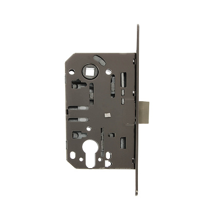 Защелка врезная п/ручку и фиксатор ГРАФИТ БЕСШУМНАЯ 5300-Р-WC-GRF Апекс *1/5/40