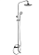 Смеситель д/ванны со стойкой для душа + ручной и тропический душ FASHUN A2418 *1