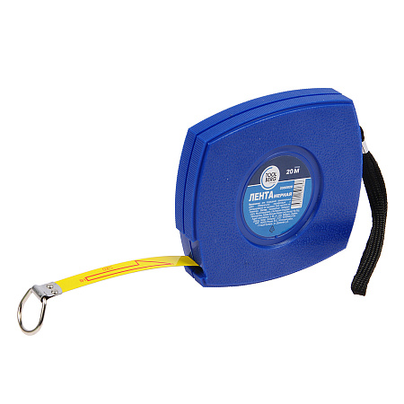 Рулетка 20м геодезическая пластик. корпус стальная лента арт.2502020 T4P *1/10/50