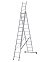Лестница многофункциональная складная алюм. 3х12ступ.,общ.дл.7,87м,max н.150кгNV1230 1230312 "НВ" *1