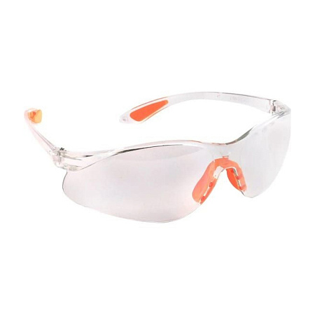Очки защитные открытые прозрачные линзы оранжевый кант PPG-7 PATRIOT *1/12/480