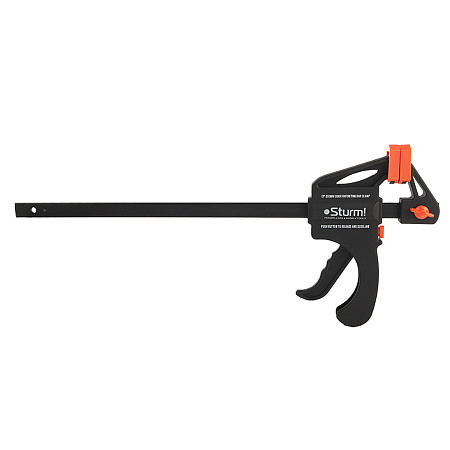Струбцина пистолетная быстрозажимная 300*60мм STURM 1078-04-30   *1/6/36**