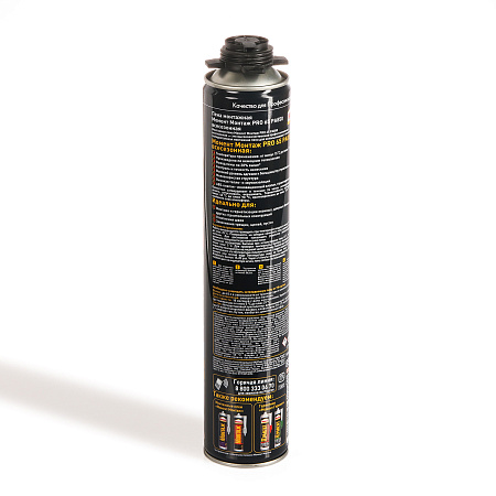 Пена монтажная профес. 850мл/1000гр летняя "МОМЕНТ 65" 3003351 PS850 до 65 л  *1/12/384