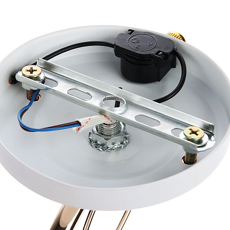 Бра N2003/1W FG+WT E27 1*40Вт (200*290*160)  VERNER LIGHTING *1