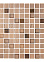 Мозаика METAL CREAM (300*300*4мм) Glass/Copper (22 шт/уп) 2 кв.м/кор*22