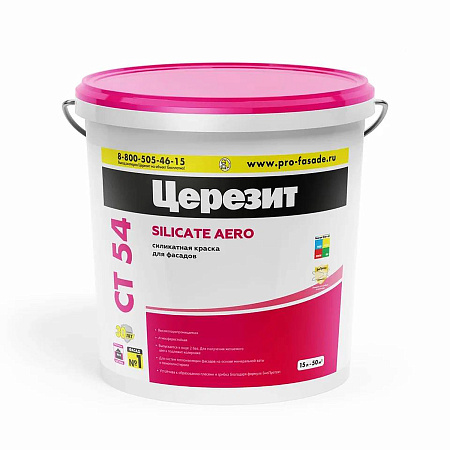 Краска силикатная СТ 54 Церезит 15 л *1/24