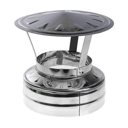 Оголовок 150х220 нерж./нерж., 0,5мм 0,5мм AISI 430 тип-2 *1