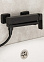 Смеситель для ванны FMARK черный FS8724-22H *1/6