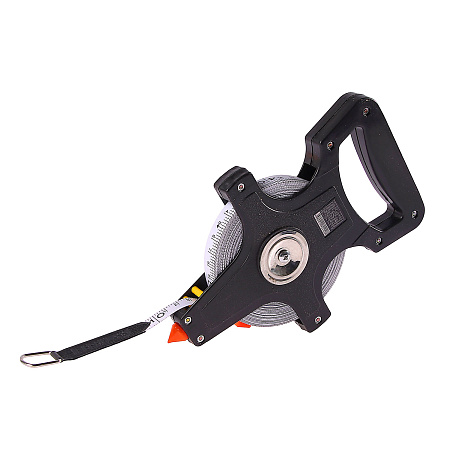 Рулетка 30м х12,5мм геодезическая пластик. корпус фиберглассовая лента арт.2502131 Korvus *1/24