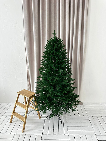 Елка  искусственная пластиковая "Кунгурская" 1,5м литая *1