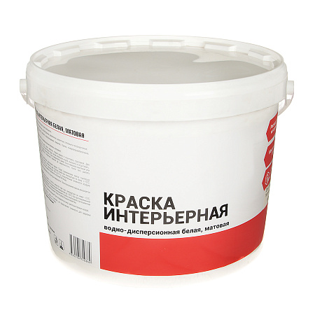 Краска акриловая для стен и потолков 10 кг матовая  *1/48