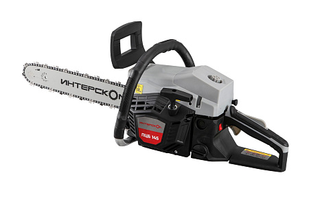 Пила цепная бензиновая 2Т 2,4л.с 45см3 шина40см цепь64зв.шаг0,325"паз1,5мм ПЦБ 145 ИНТЕРСКОЛ *1/2