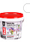 Эмаль акриловая полуматовая 0,9 кг DALI универсальная База А RAL 9010  *6/384