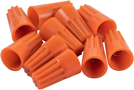 Зажим изолирующий СИЗ-3 1,5 -5,75мм2 оранжевые  блистер 10шт EKF plc-cc-5-b  *1