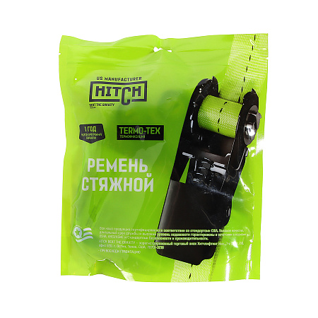 Ремень стяжной HITCH RS REGULAR 100:1000: 6 (25мм,STF100DaN,1T,6M) комплект 2шт *1/25