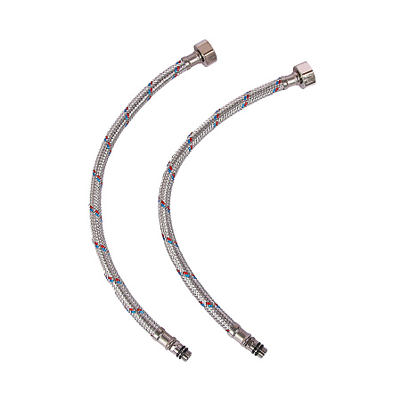 Смеситель для кухни Potato P59223-7 высокий излив (белый, хром) *1/10