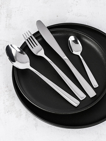 Ложка столовая нерж. "City" КОМПЛЕКТ 2ШТ на подвеске DMC091 "Domenik" *1/12/72