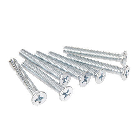 Винт с потайной головкой DIN965 4х30 (10шт) пакет  BROZEX  *10/100