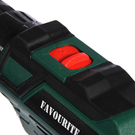 Дрель-шуруповерт 18В 2скор.0-400/0-1400об/мин 30Нм 2Ач 2аккум LI-ION DC1802 PROMO FAVOURITE *1/10