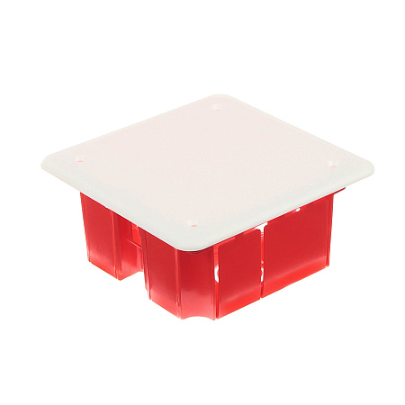 Коробка распаячная СП 92х92х40мм крышка IP20  TDM SQ1402-1001 инд. штр-код *1/126