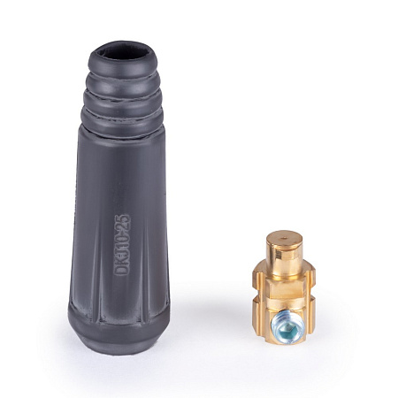 Вилка кабельная 200А сечение кабеля 10/25мм2 (комплект2 шт) Varteg FoxWeld *1/50