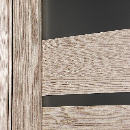 Дверь межкомнатная остеклённая ЦАРГИ COMFORT-12 Лиственница КАПУЧИНО 3D 800мм BROZEX-WOOD  *1