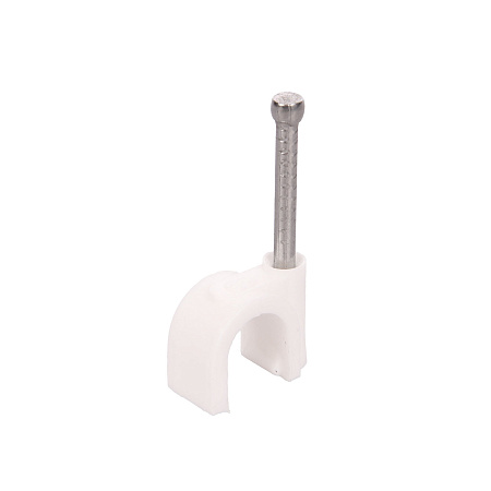 Скоба электроустановочная  №8 прямоуг. (50 шт)  Росдюбель*10/100