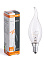 Лампа накаливания 60W Е14 свеча на ветру прозрачная TDM SQ0332-0016 *10/100