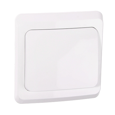 Выключатель "Этюд" СП 1кл. белый с подсветкой ВС10-005В  *10/20