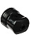 Розетка кабельная 2П б/з 10А 250В черная  TDM SQ1806-0410  *1/50