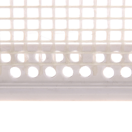 Профиль-капельник ПВХ с армирующей  сеткой 2,5м Konel *25/24