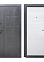 Дверь металлическая 8 см Олимп белый софт 860х2050 ПРАВАЯ Форпост *1