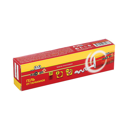 Гель-шприц от тараканов 20г Nadzor (CHIH001N) *33