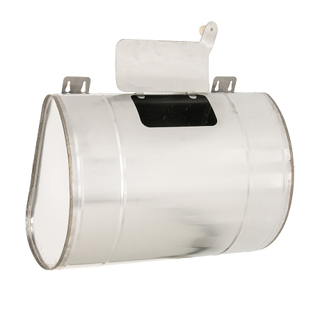 Бак выносной горизонтальный 60л.,  нержавейка 0,8мм (штуцер 3/4)  *1