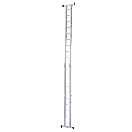 Лестница многофункциональная трансформер алюм. 4х5ступ.,общ.дл.5,4м,max нагр120кг 1320405 "НВ" *1