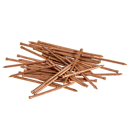 Гвозди финишные 1,4*30 100гр медь BROZEX *10