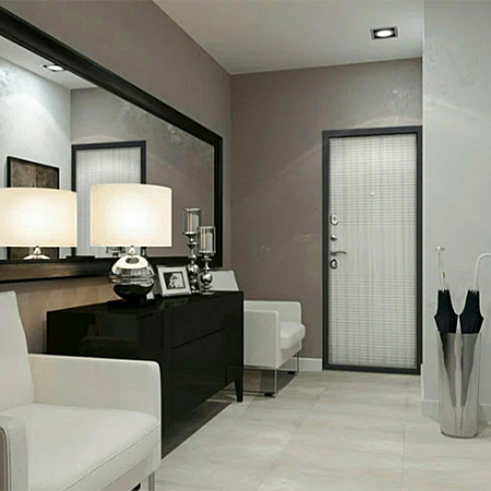 Дверь металлическая 7,5 см ГАРДА МУАР Белый ясень 960х2050 ЛЕВАЯ ФЕРРОНИ *1