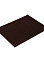 Коврик 45*60 см на противоскользящей основе "Травка"  "VORTEX" темно-коричневый (арт.24101)  *1
