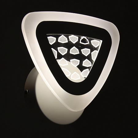 Бра YH560/1W WT 18W LED 220V 3000К-6500К (h=65, w=195, l=220) б/пульта VERNER LIGHTING *1