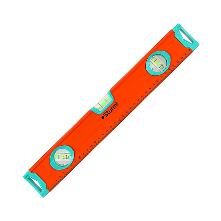 Уровень  40см коробчатый стальной 2колбы+1пов фрезерован.магнитн.линейка арт.2015-05-400 STURM *1/50