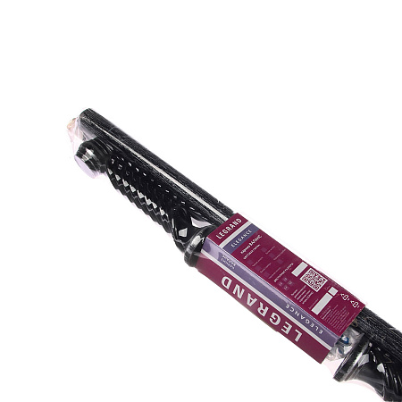 Карниз круглый d28мм Черненое серебро/патина Валанс 2,0 + U-шина  Легранд *5