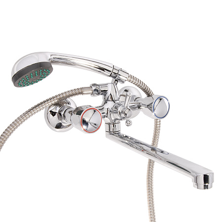 Смеситель д/ванны ROEGEN RR120B плоский излив *1/10