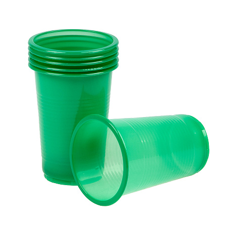 Одноразовые стаканы 0,2л КОМПЛЕКТ 6шт "Леопак" *1/80