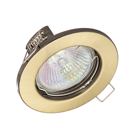 Светильник встраиваемый  СВ 01-01 MR16 50Вт G5.3 бронза TDM SQ0359-0023 *1/10/100