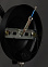 Бра N2281/1W ВК+CH E27 1*40Вт (200*200*130)  VERNER LIGHTING *1