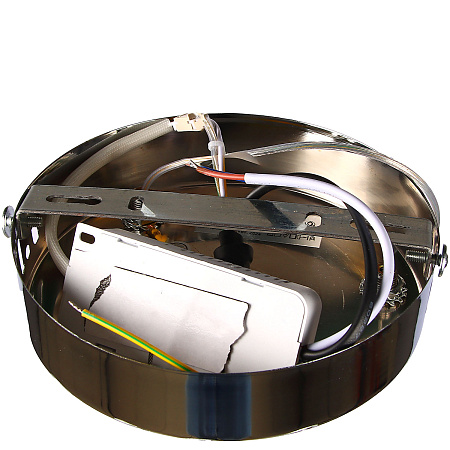 Люстра 9232/140W Chrome  530 мм 3 реж., пульт S=20м2  VERNER LIGHTING *1